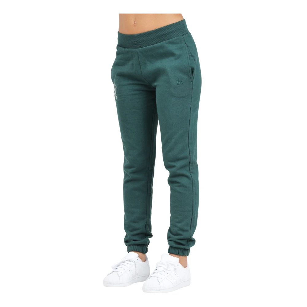 New era Groene MLB Diamante Sportieve Broek Green Dames