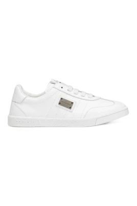 Låg Topp Vit Sneaker
