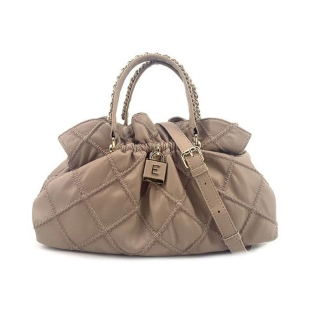 Ermanno Scervino Geëtste Tote Tas Octavia Stijl Beige Dames