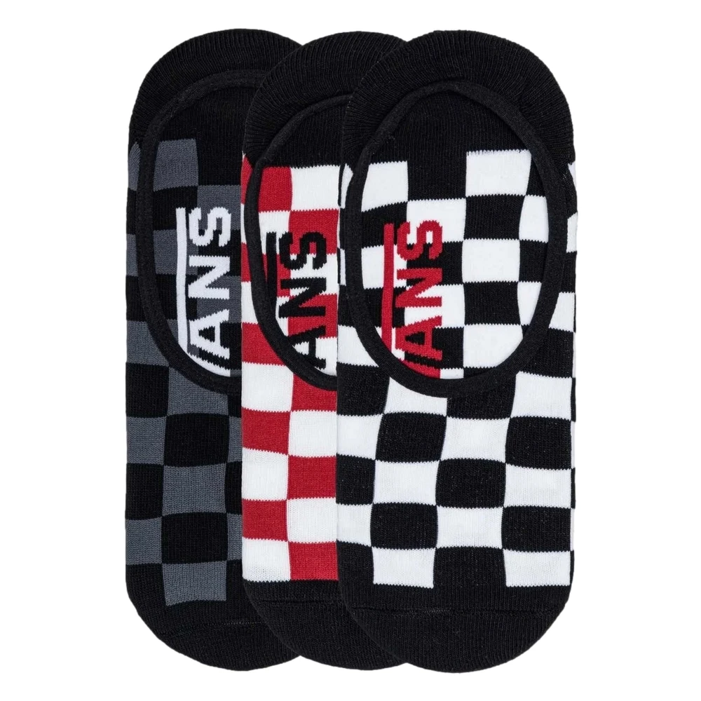 Vans MN Classic Super No Red-White Check Sokken Multicolor Heren