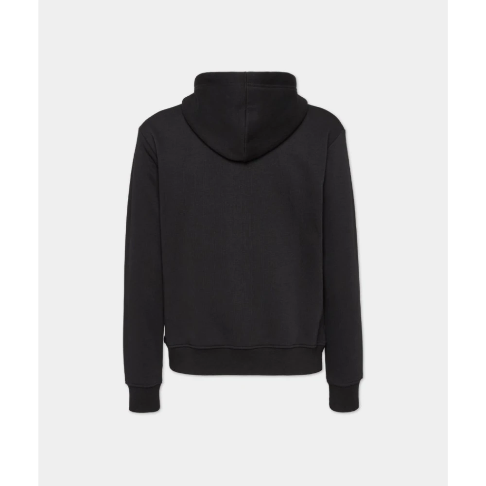 Dsquared2 Esdoornblad Rits Hoodie Cool Fit Black Heren