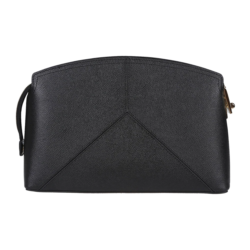 Victoria Beckham Stijlvolle Leren Handtas Black Dames