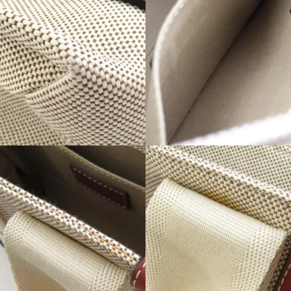 Chloé Pre-owned Canvas handbags Beige Dames