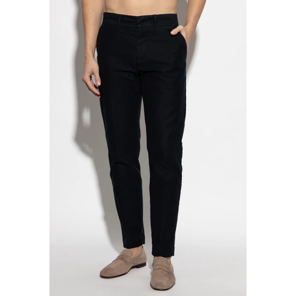Tom Ford Broek met toelopende pijpen Blue Heren