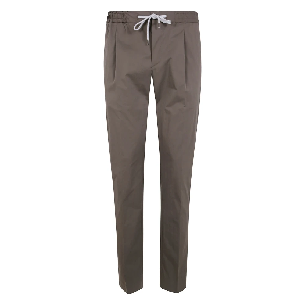 PT Torino Katoenmix Broek met Zakken Green Heren