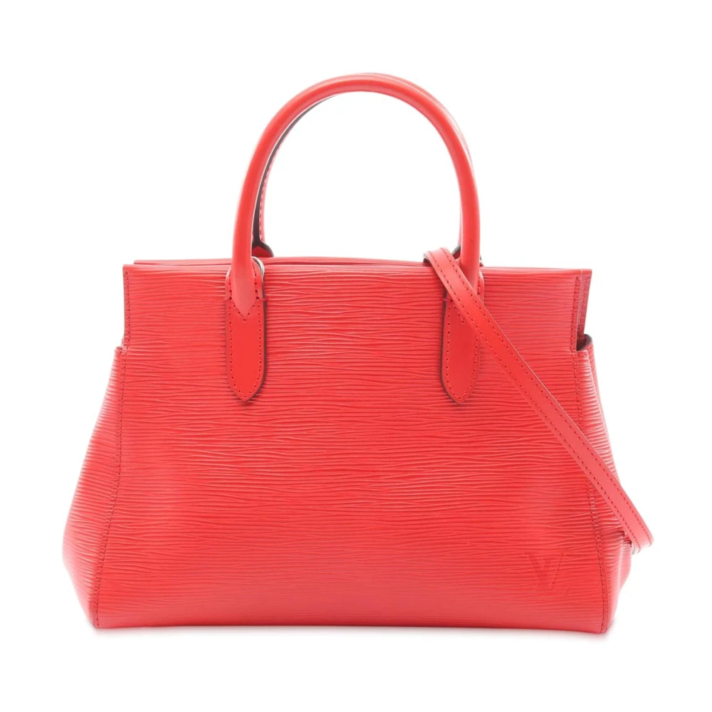 Louis Vuitton Vintage Women's Red Pre-Owned Vintage Epi Leather Handbag