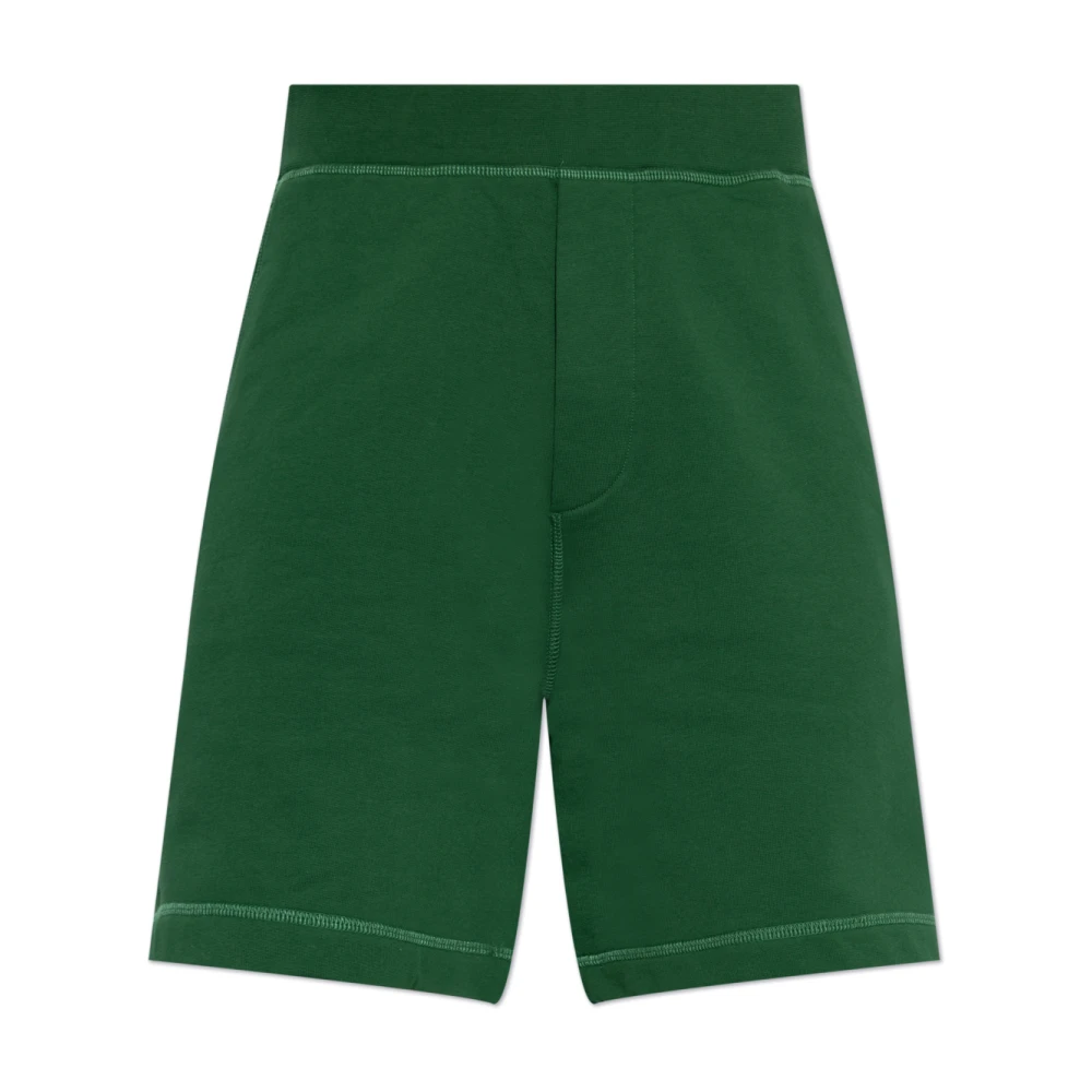 Dsquared2 Groen Rood Print Relax Dean Fit Green Heren