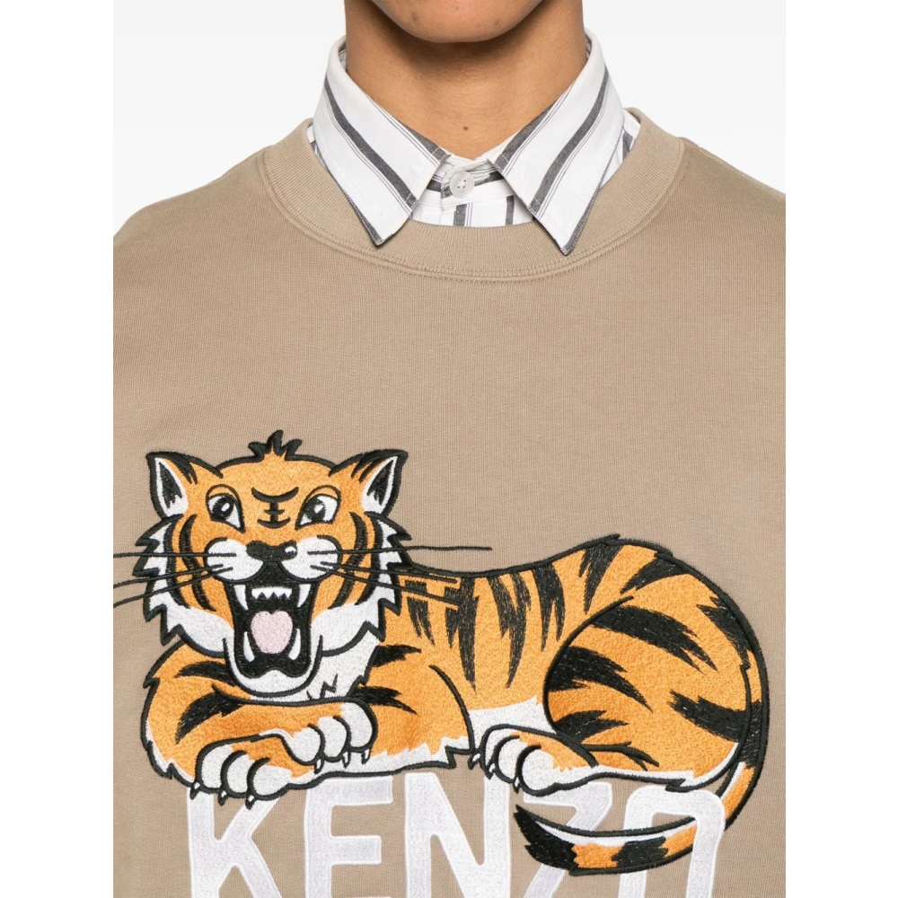 Kenzo Bruine Sweater Herenkleding Brown Heren