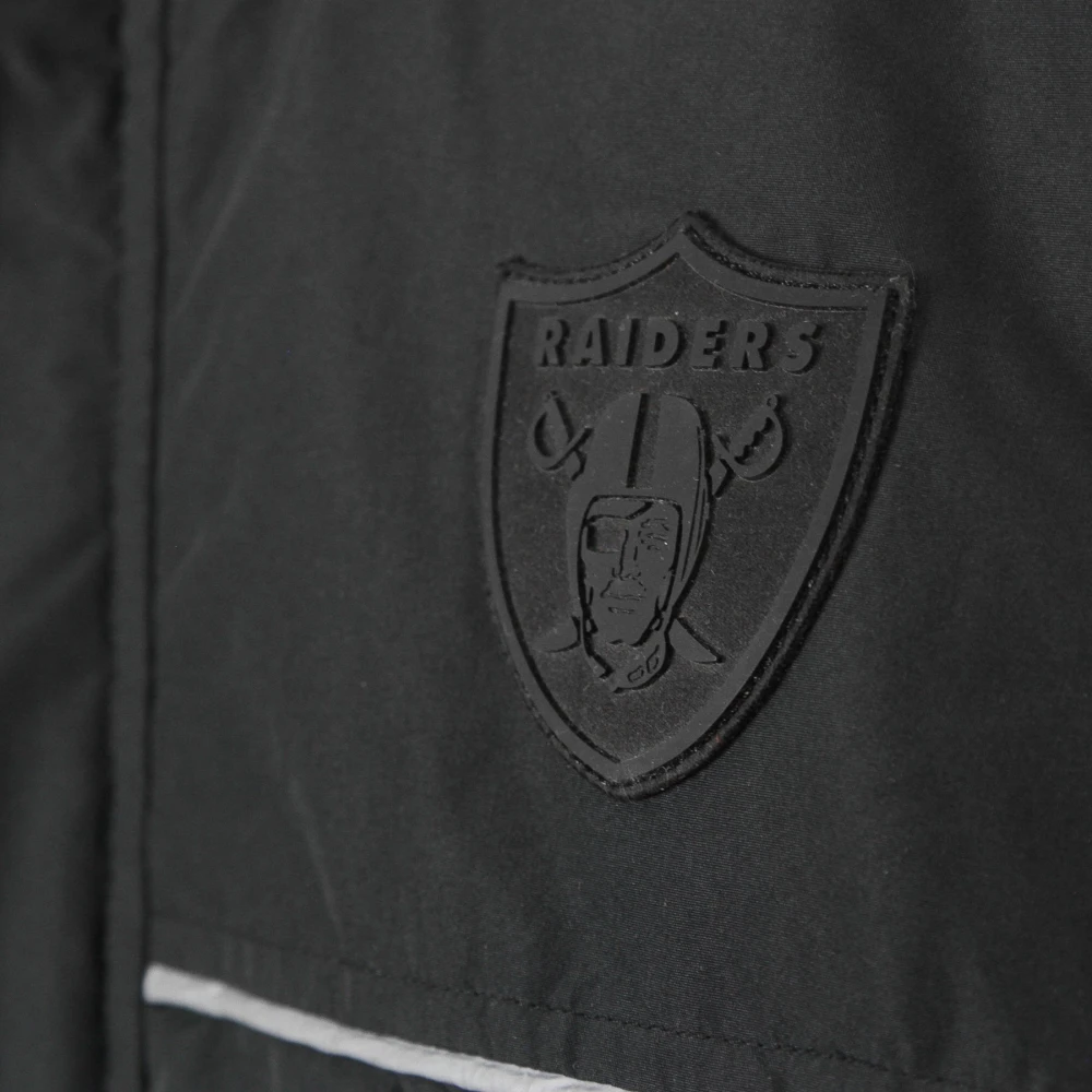 new era Zwarte Parka Jas voor Mannen Black Heren
