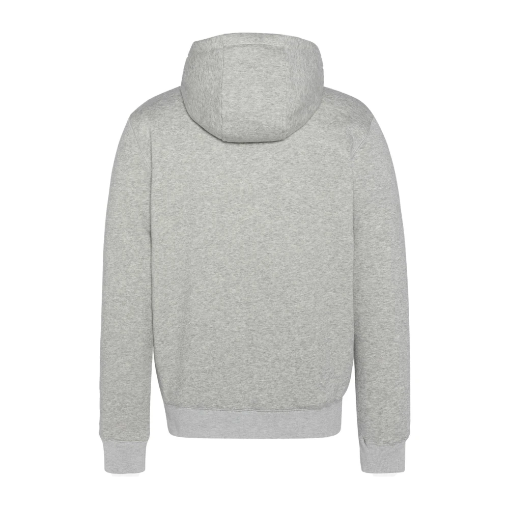 Schott NYC Capuchontrui van katoen Grijs Gray Heren