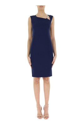 blue-asymmetric-sleeveless-dress