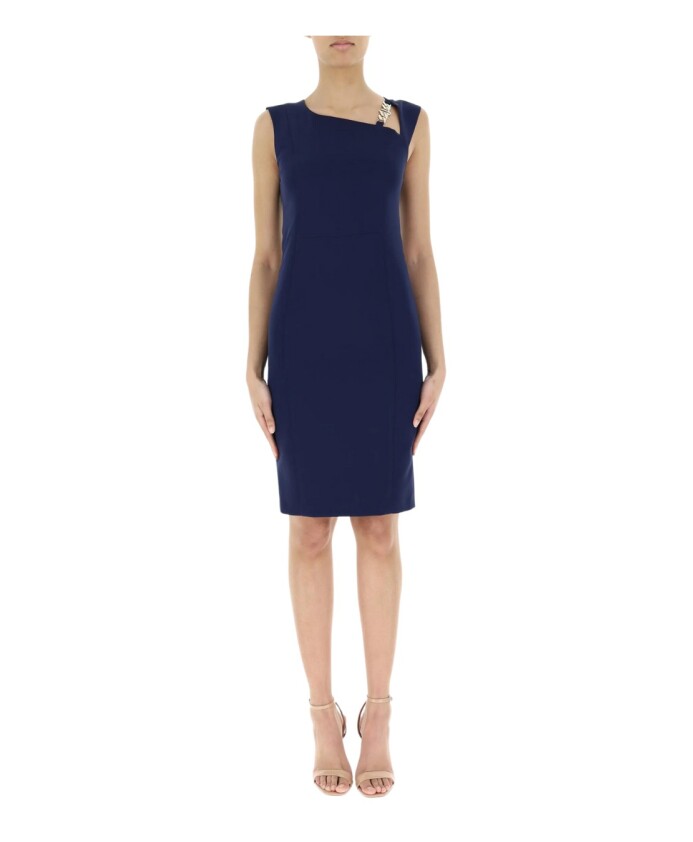 blue-asymmetric-sleeveless-dress