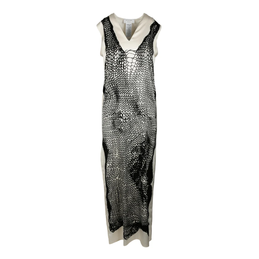 SPORTMAX Damesjurk in Viscose Elastaanmix Gray Dames