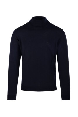 blue-high-neck-sweater