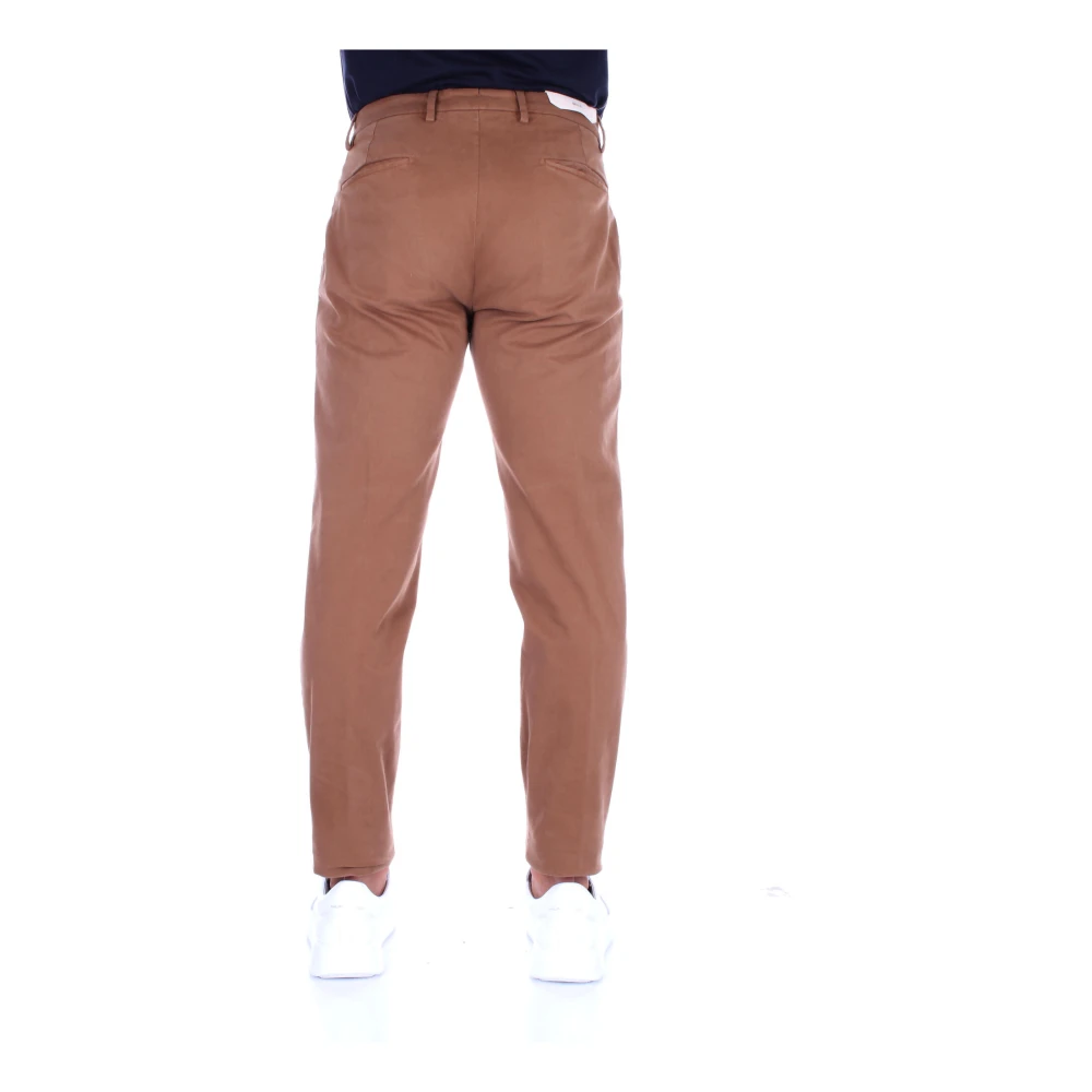 Briglia Bruine Broek met Rits en Knoop Brown Heren