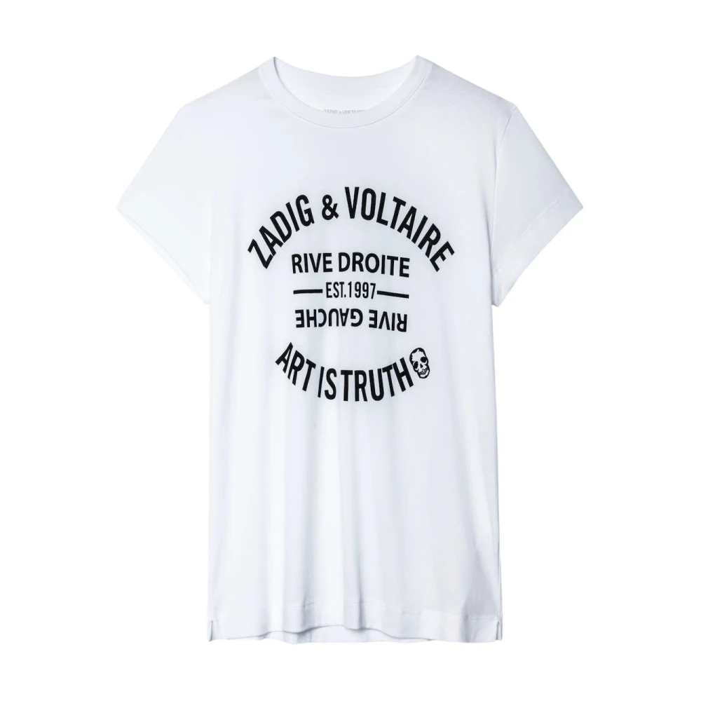Zadig & Voltaire T-Shirts White Dames