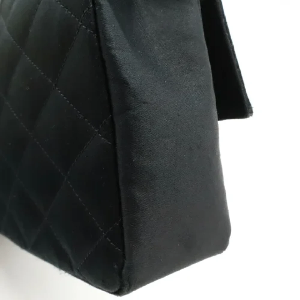 Chanel Vintage Pre-owned Canvas chanel-bags Black Dames