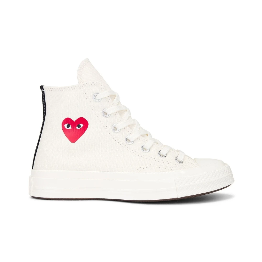 Comme des Garçons Play Vita Heart Sneakers Chuck 70 White, Dam