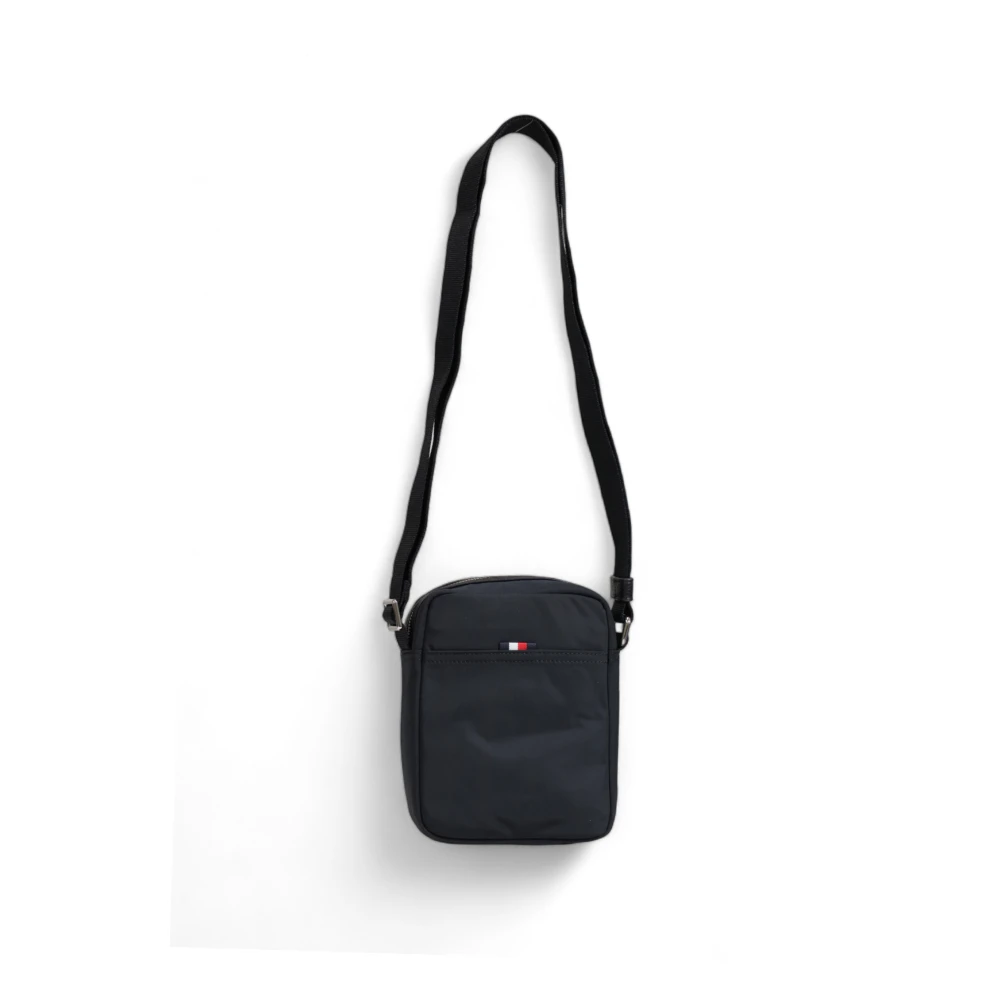 Tommy Hilfiger Nylon Mini Reporter Tas Black Heren