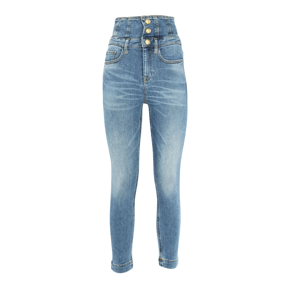 Pinko Dames Skinny Jeans Outlet Prijs Blue Dames