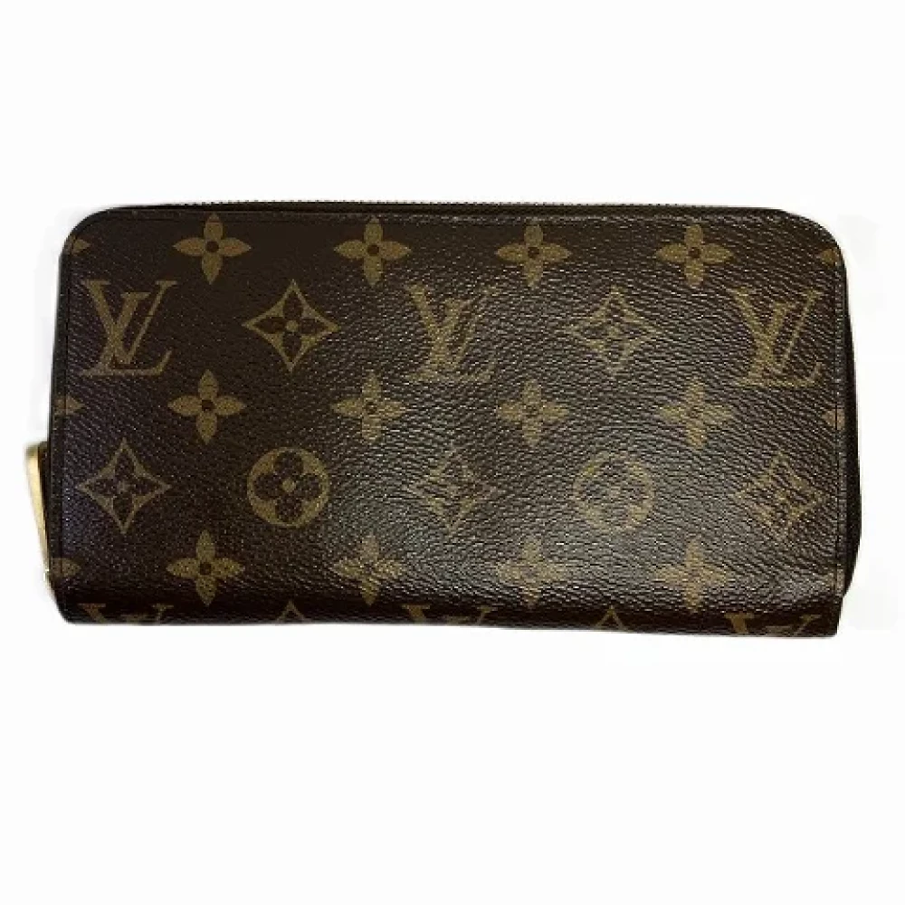 Louis Vuitton Vintage Pre-owned Canvas wallets Brown Heren