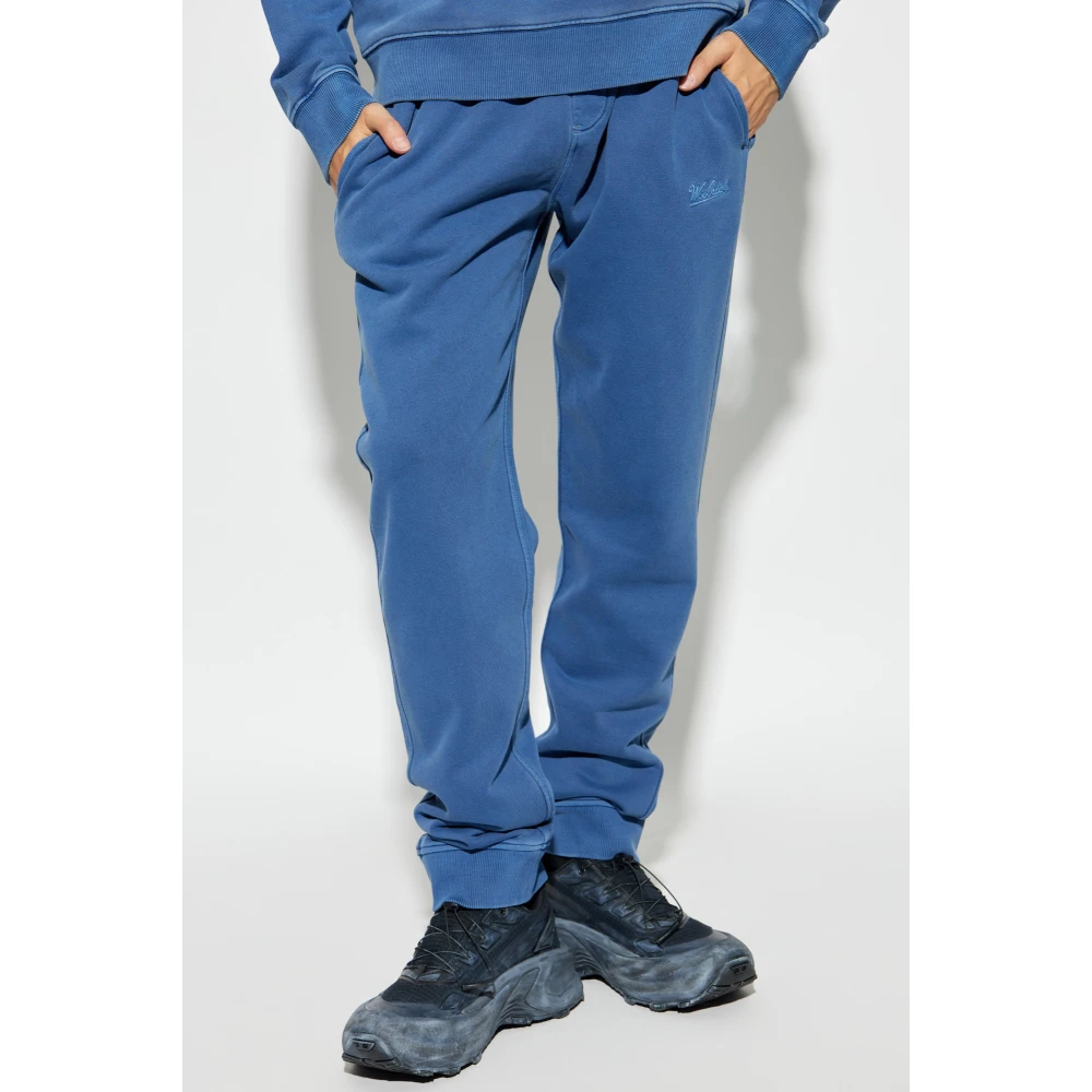 Woolrich Sweatpants Blue Heren