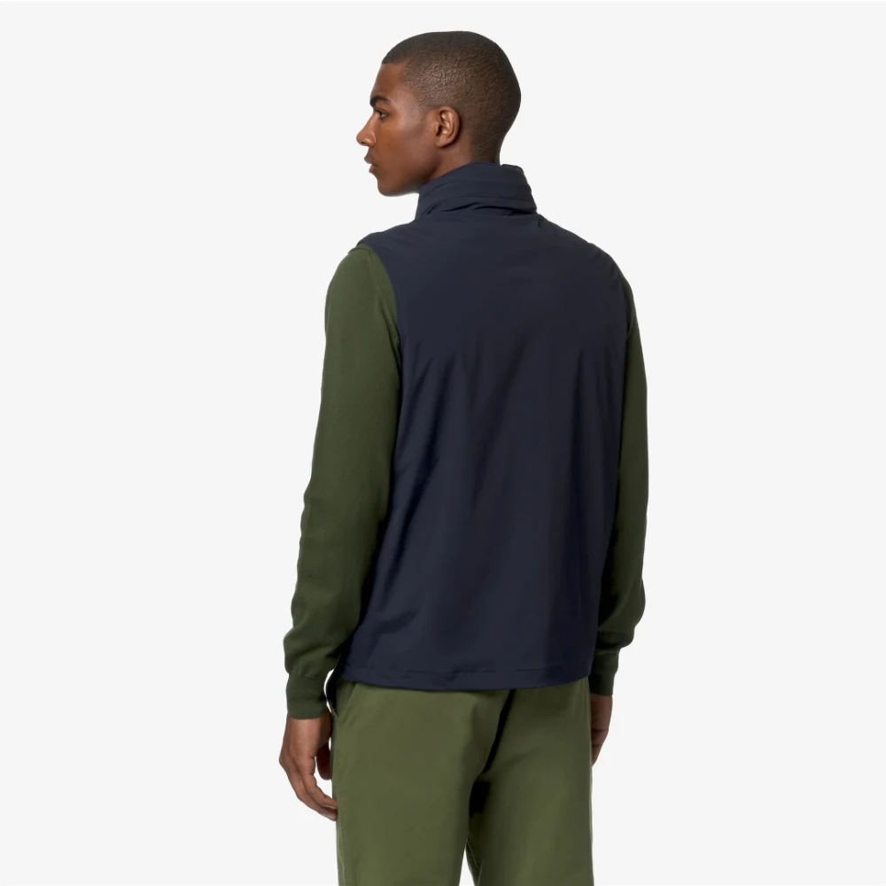 K-way Valen Stretch Nylon Vest Green Heren