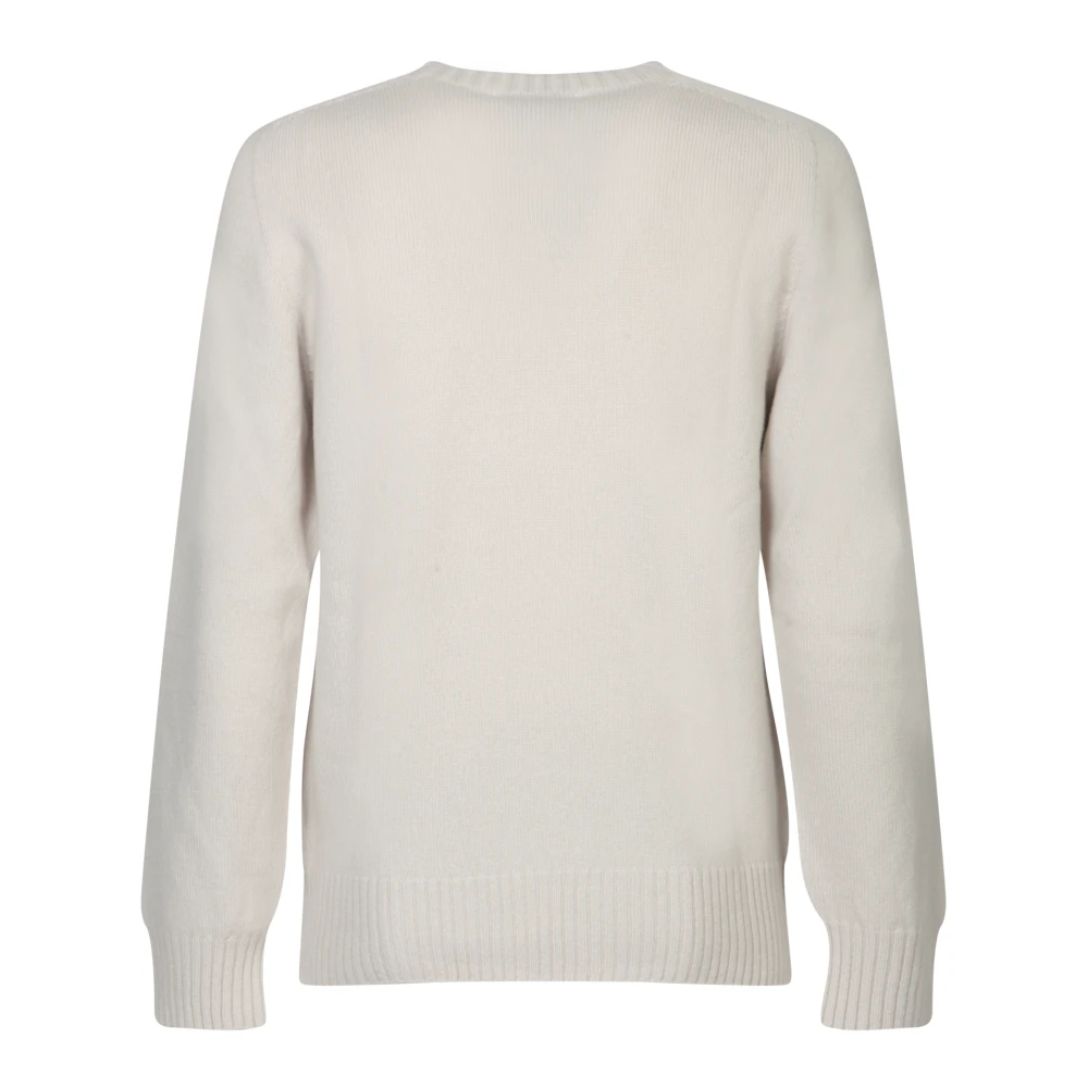 Officine Générale Witte Gebreide Kleding voor Mannen Aw24 Gray Heren