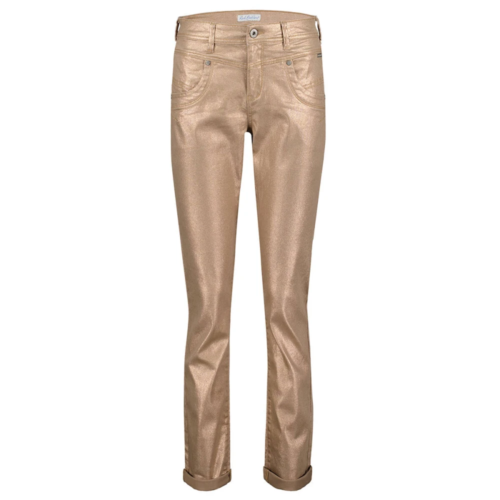 Red Button Sprankelende relax jeans Yellow Dames