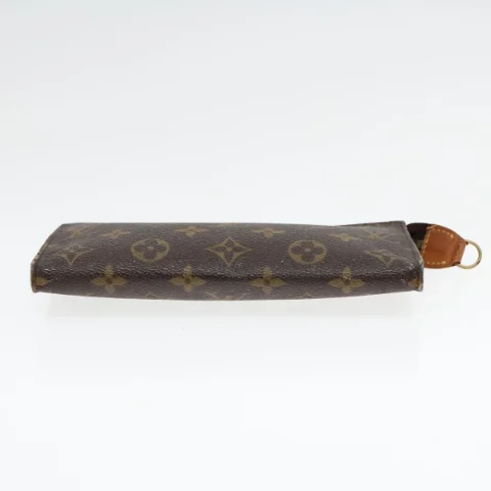Louis Vuitton Vintage Pre-owned Canvas pouches Brown Dames