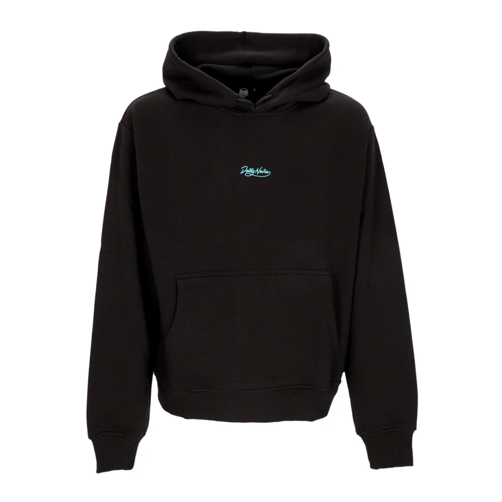 Dolly Noire Zwarte Lichtgewicht Medusa Hoodie Sweatshirt Black Heren