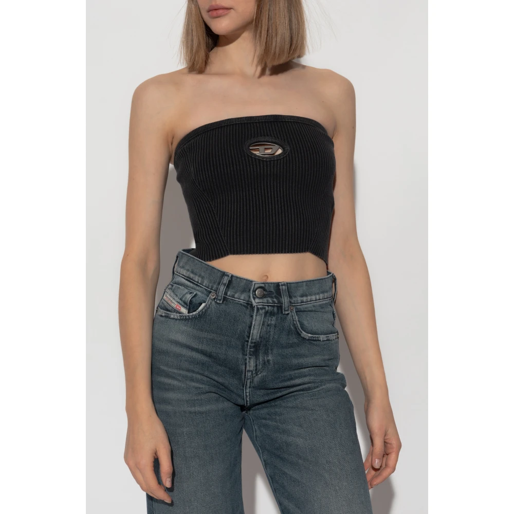 Diesel Top M-Clarksvillex-C Black Dames