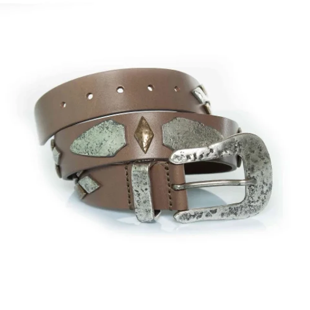 Isabel Marant Pre-owned Leather belts Brown Dames