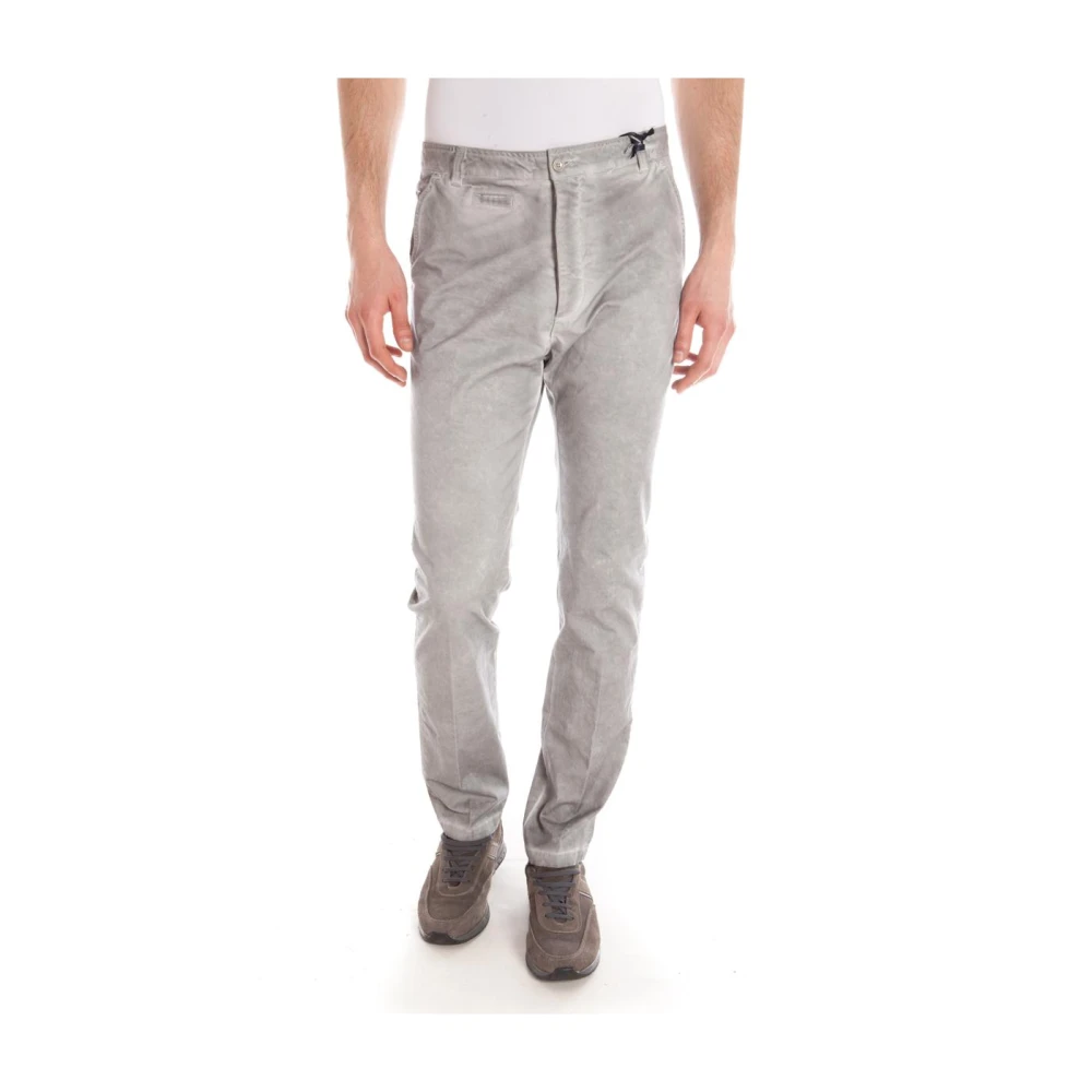 Daniele Alessandrini Men's Gray Jeans Trouser - Chinos - Xl - Trousers
