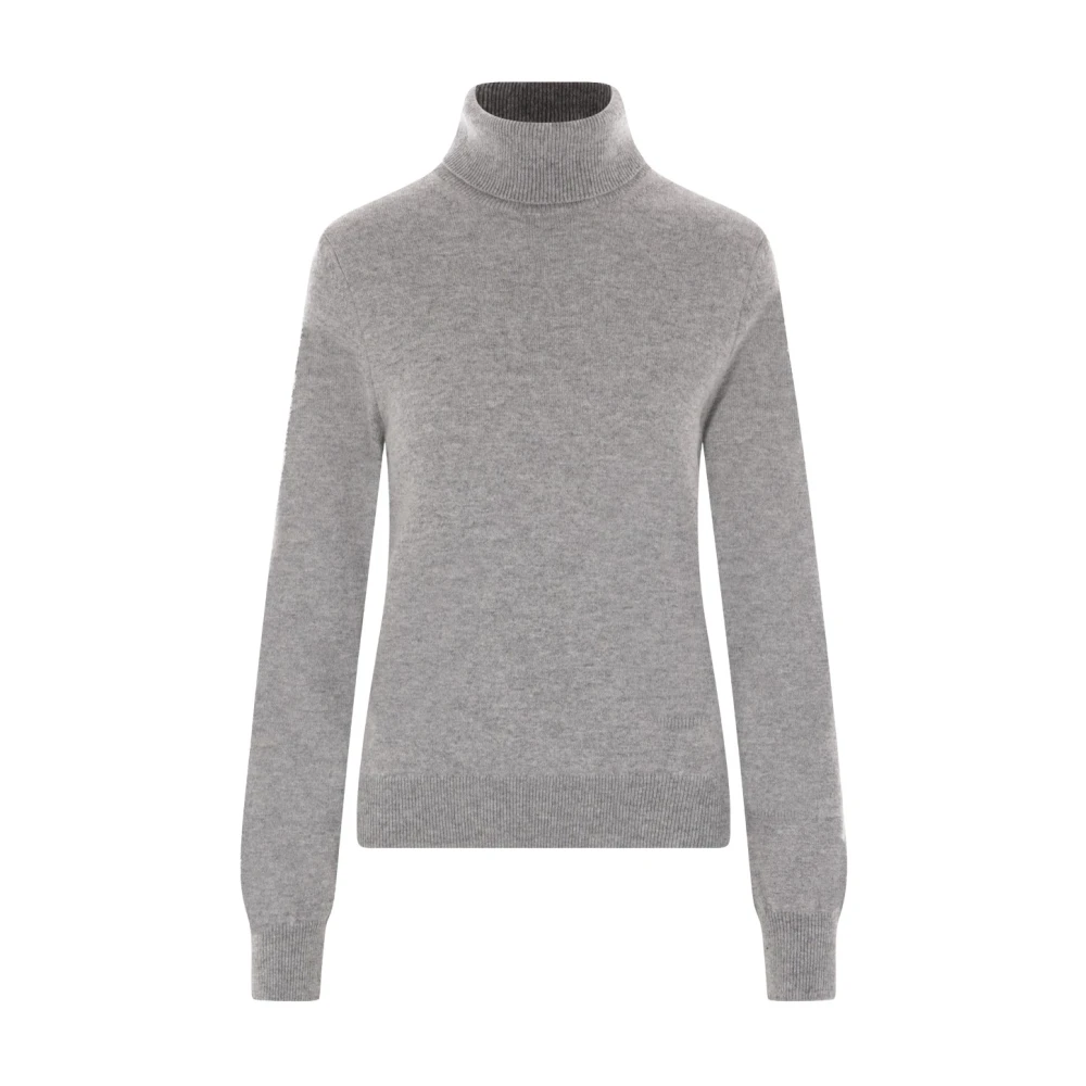 Comme des Garçons Grijze Cashmere Coltrui Gray Dames