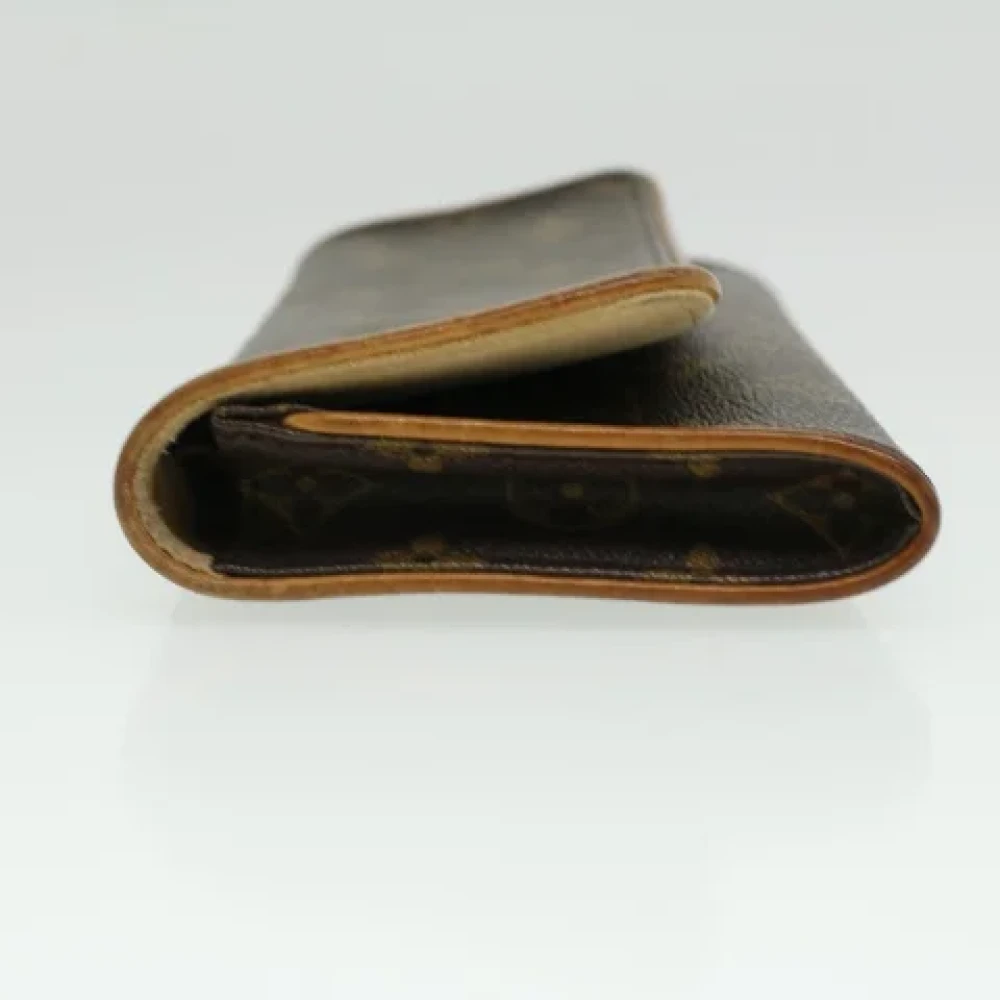 Louis Vuitton Vintage Pre-owned Canvas clutches Brown Dames