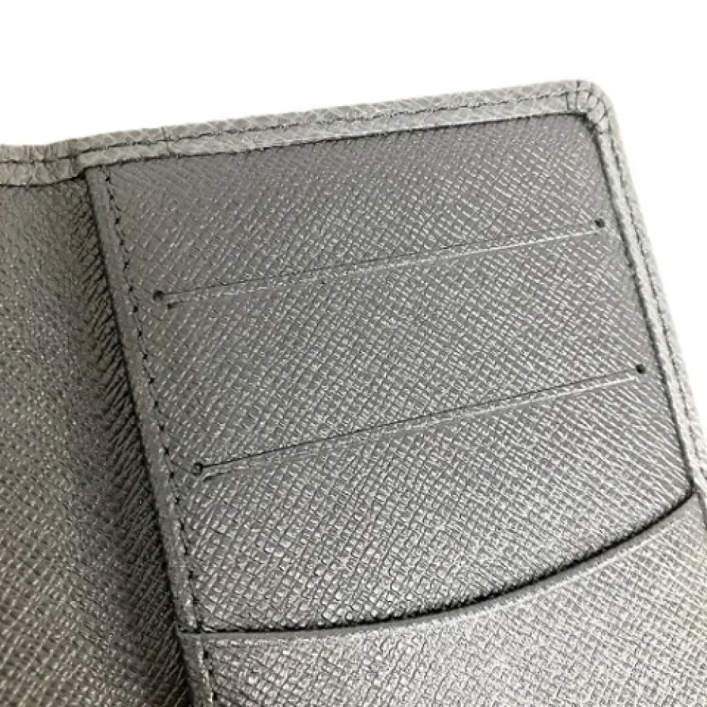 Louis Vuitton Vintage Pre-owned Leather wallets Black Heren