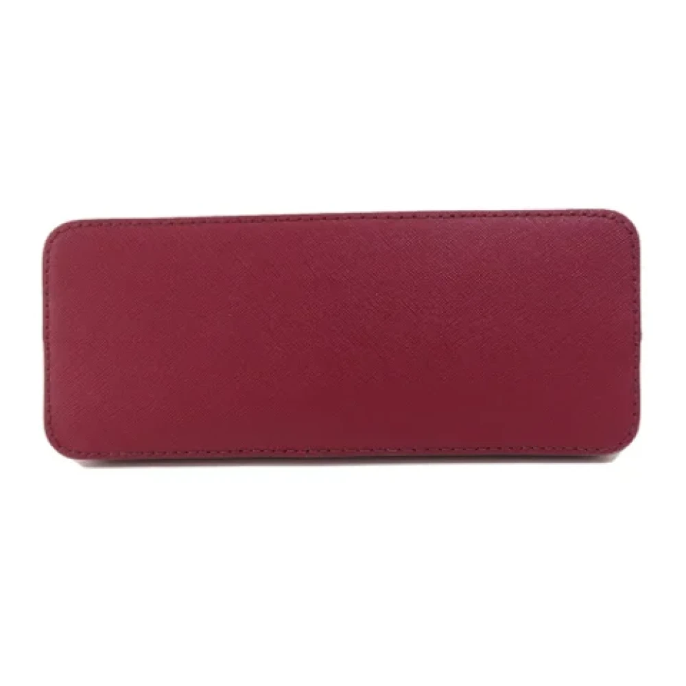 Michael Kors Pre-owned Leather crossbody-bags Red Dames