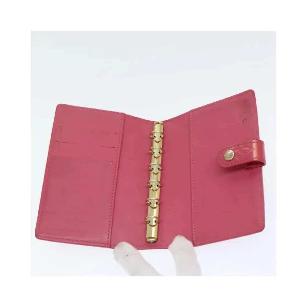 Louis Vuitton Vintage Pre-owned Leather home-office Pink Dames