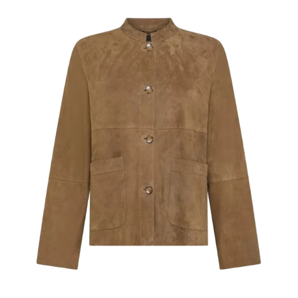 Seventy Bruine Jassen voor Stijlvolle Outfits Brown Dames