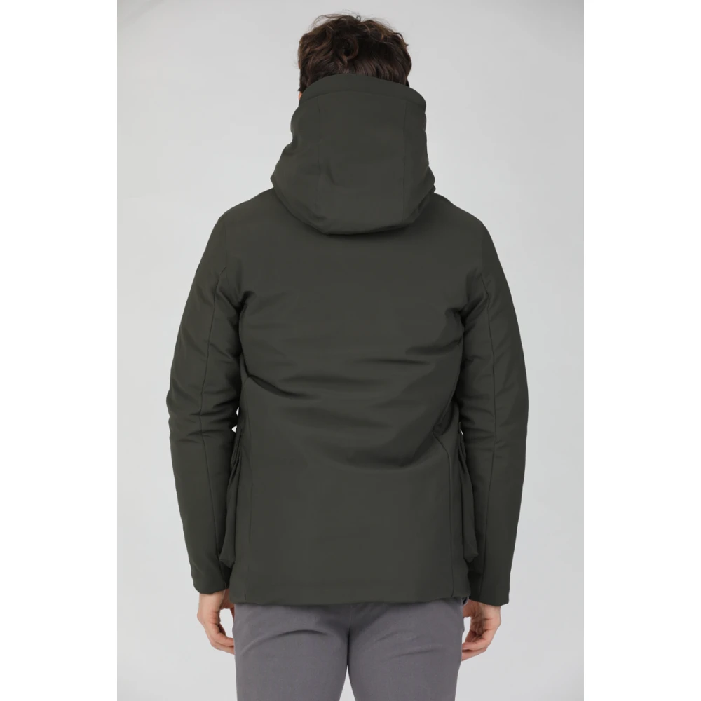 RRD Waterafstotend Field Jacket met Capuchon Green Heren