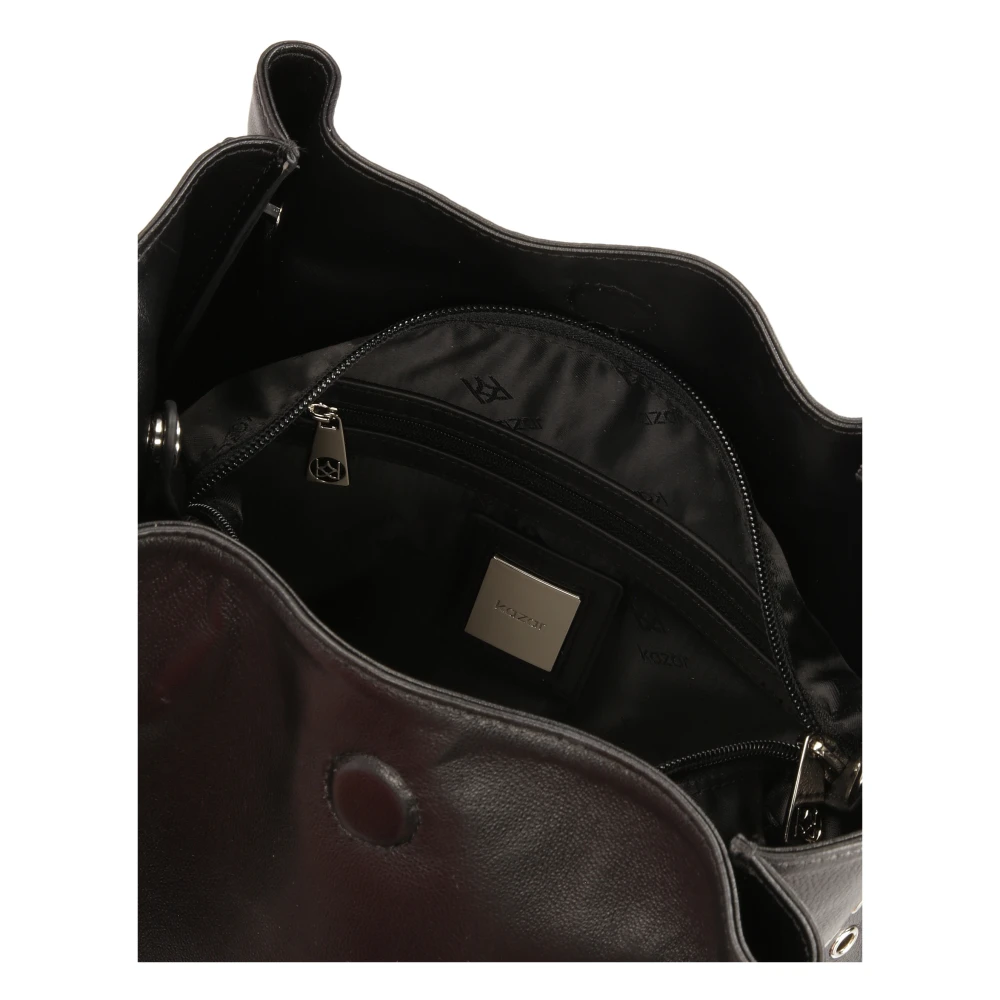 Kazar Grote tas met dubbele handvatten Black Dames