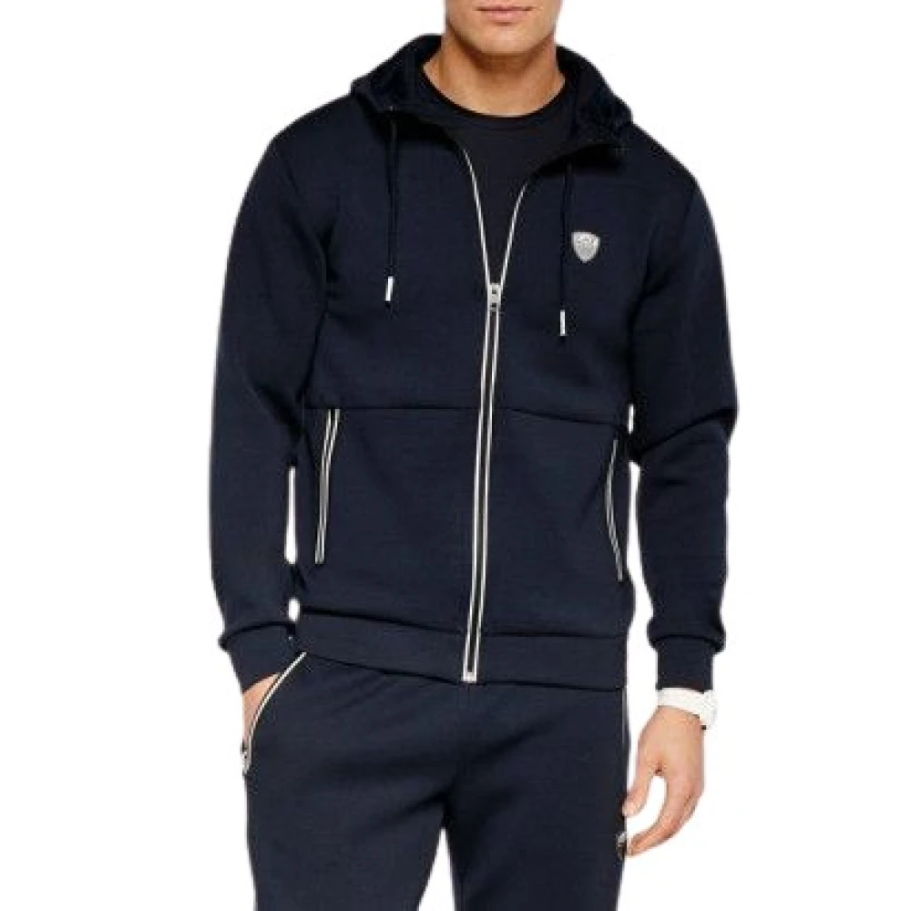 Emporio Armani Ea7 Uomo Blu Felpe, Xl, New,