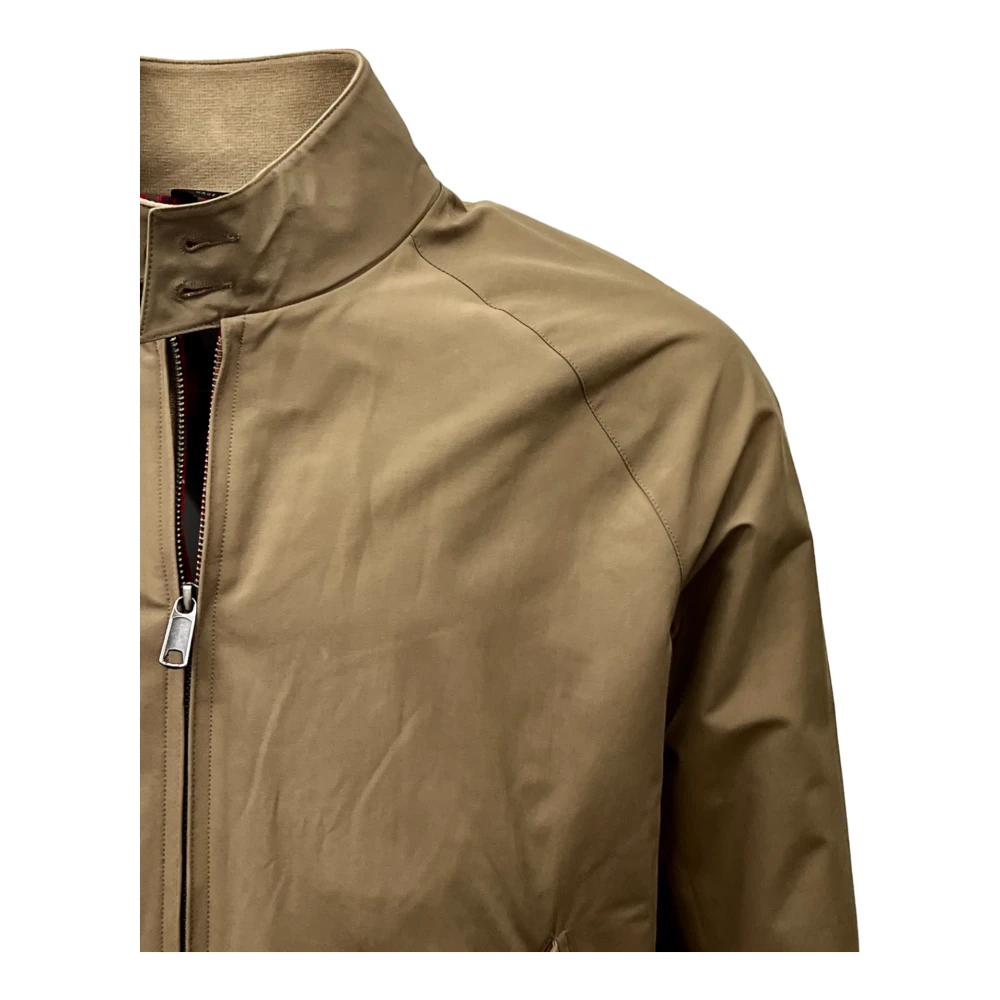 Baracuta Klassieke Harrington-jas in Tan Beige Heren