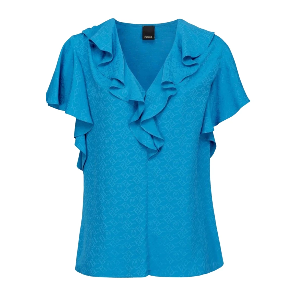Pinko Women's Blue Blouses - Blouses - M - Blouses & Shirts