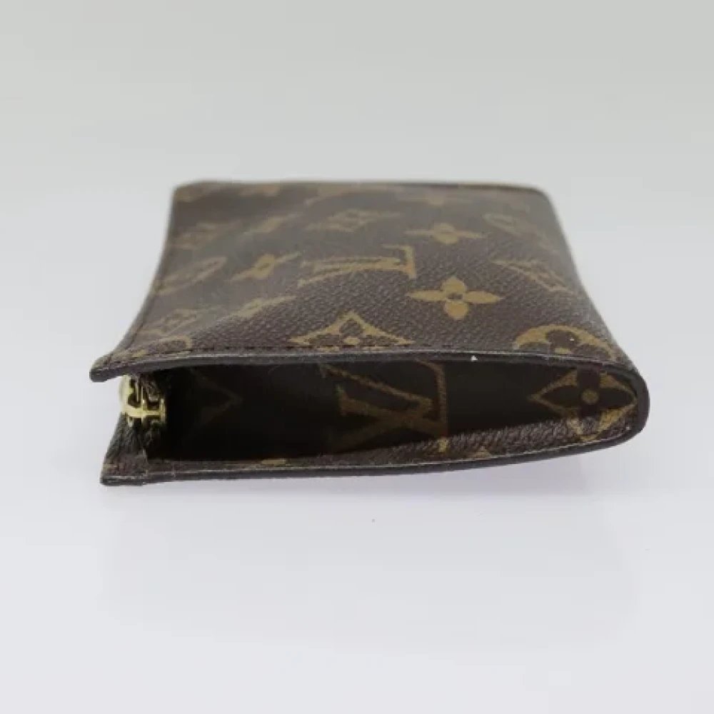 Louis Vuitton Vintage Pre-owned Canvas pouches Brown Dames