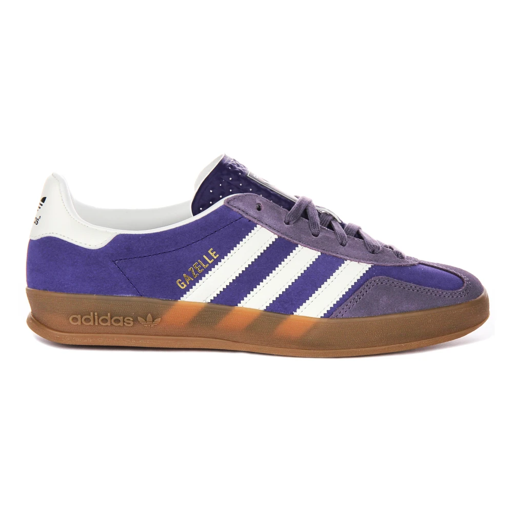 Adidas Men's Purple White Suede Leather Trainers - Skateboarding - 4 2/3 Uk - Sport
