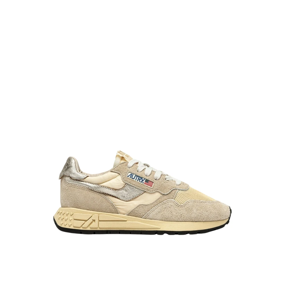 Autry Reelwind Low Sneakers Dames Schoenen Beige