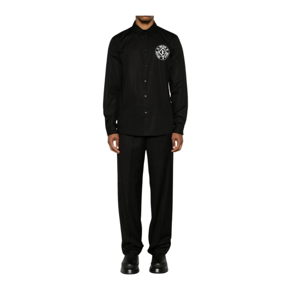 Just Cavalli Overhemden Black Heren