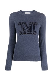 Max Mara Sweaters Blue